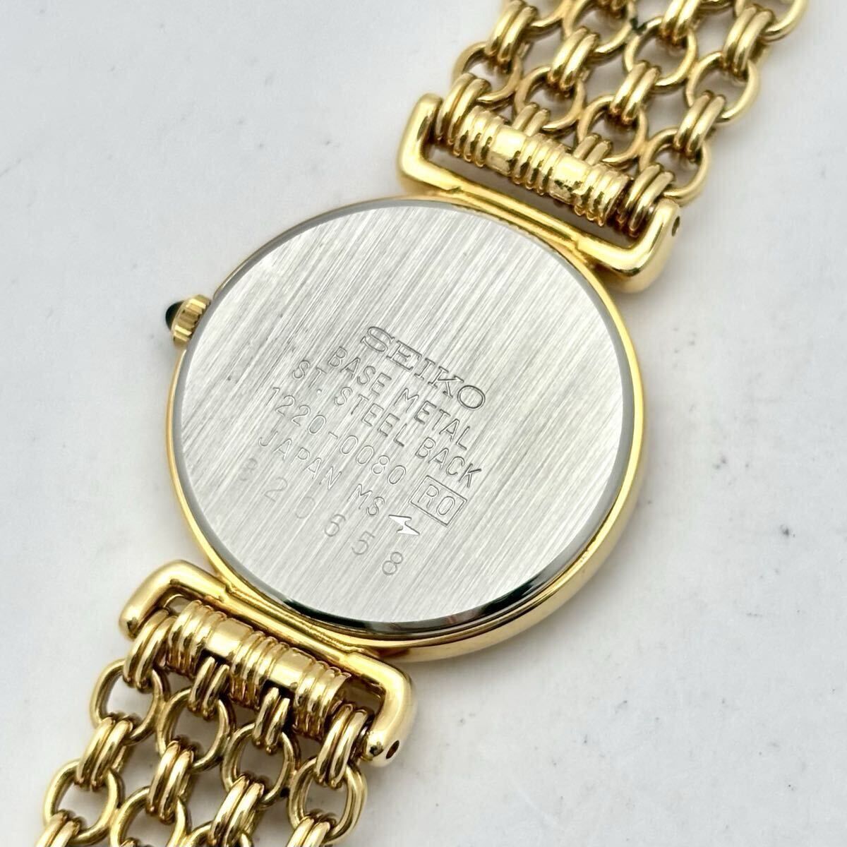 箱付/美品/新品電池】 SEIKO セイコー Exceline エクセリーヌ