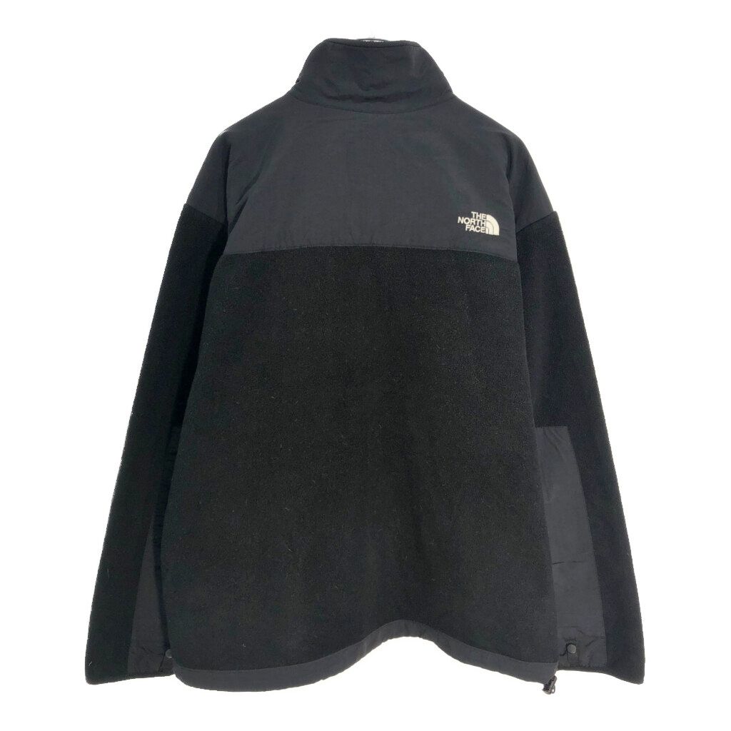 THE NORTH FACE ノースフェイス Denali デナリ フリースジャケット アウトドア ブラック メンズ L 古着 V6835