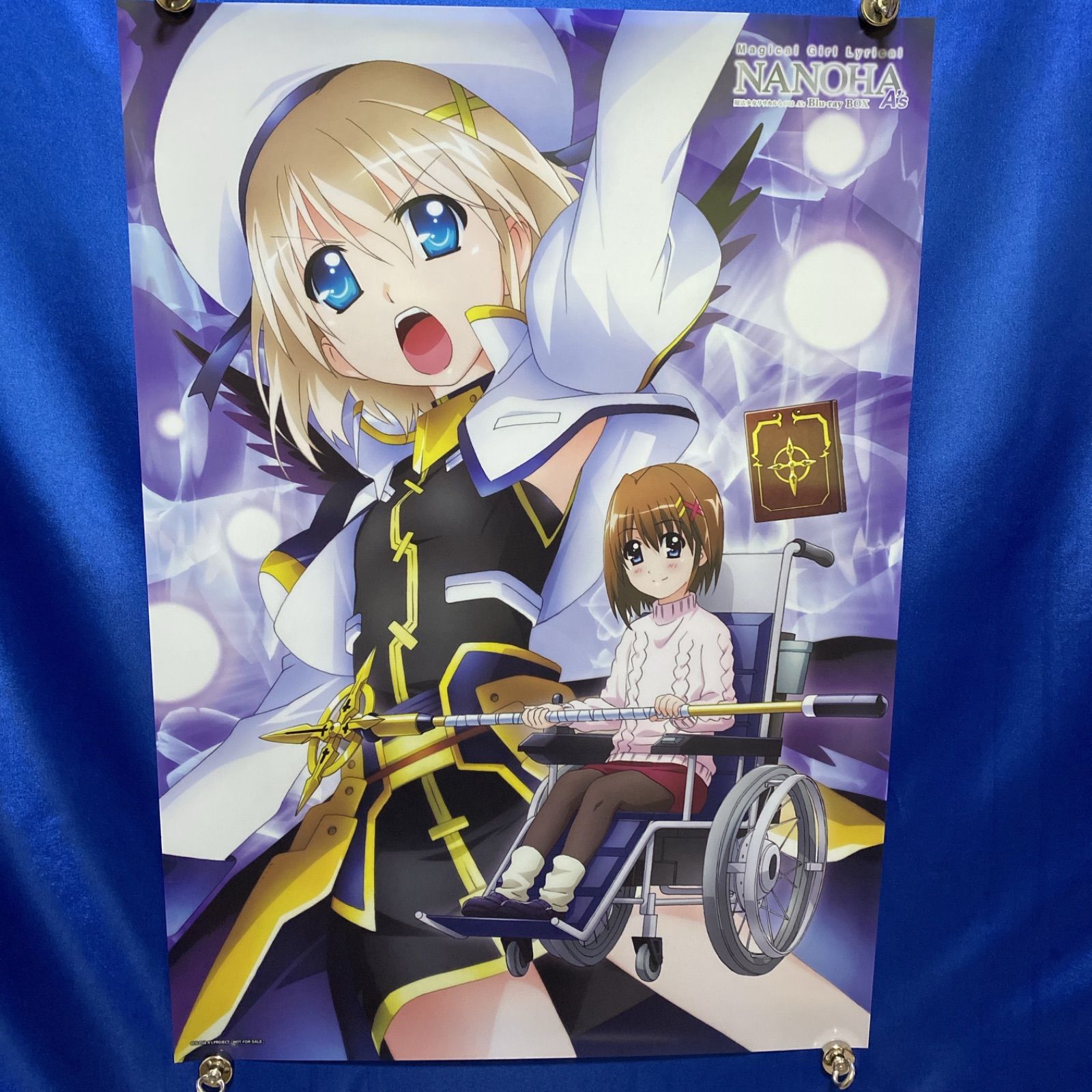 魔法少女リリカルなのはStrikerS 八神はやて B2クリアポスター