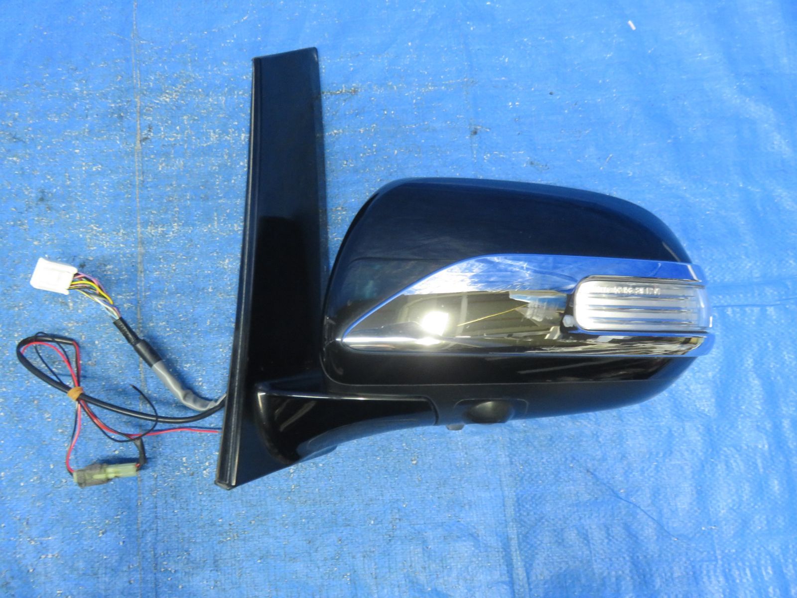 LA7284* アルファード GGH20W|前期 ドアミラー サイドミラー BSM?センサー|カメラ付 202黒 ANH20W ANH25W GGH25W ヴェルファイア