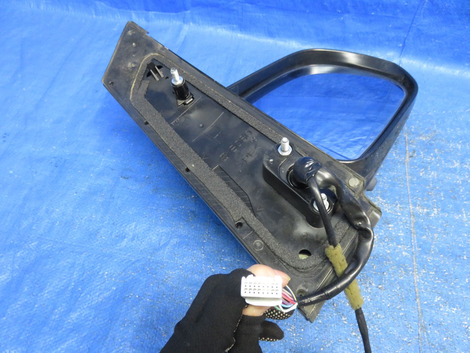 LA7284* アルファード GGH20W|前期 ドアミラー サイドミラー BSM?センサー|カメラ付 202黒 ANH20W ANH25W GGH25W ヴェルファイア FFCRYSTALESIA_COM