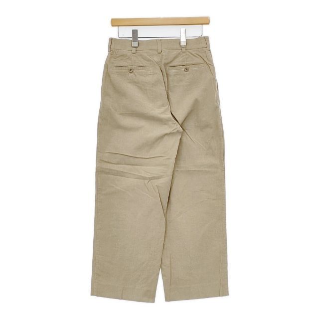 YAECA 69654 CORDUROY PANTS CREASED クリーズド 29 コーデュロイ パンツ ベージュ KHAKI レディース ヤエカ 5-1015T∞