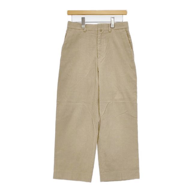YAECA 69654 CORDUROY PANTS CREASED クリーズド 29 コーデュロイ パンツ ベージュ KHAKI レディース ヤエカ 5-1015T∞