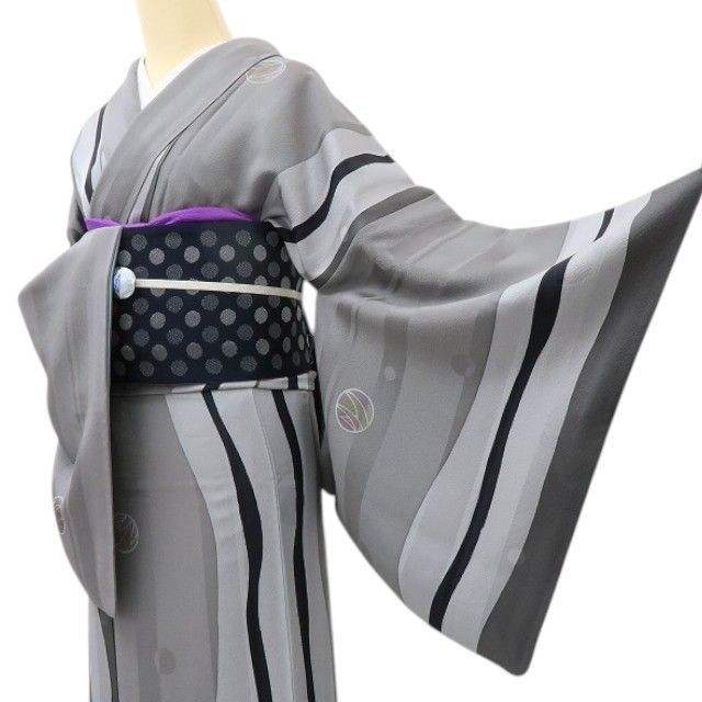 桂彩落款 手縫い