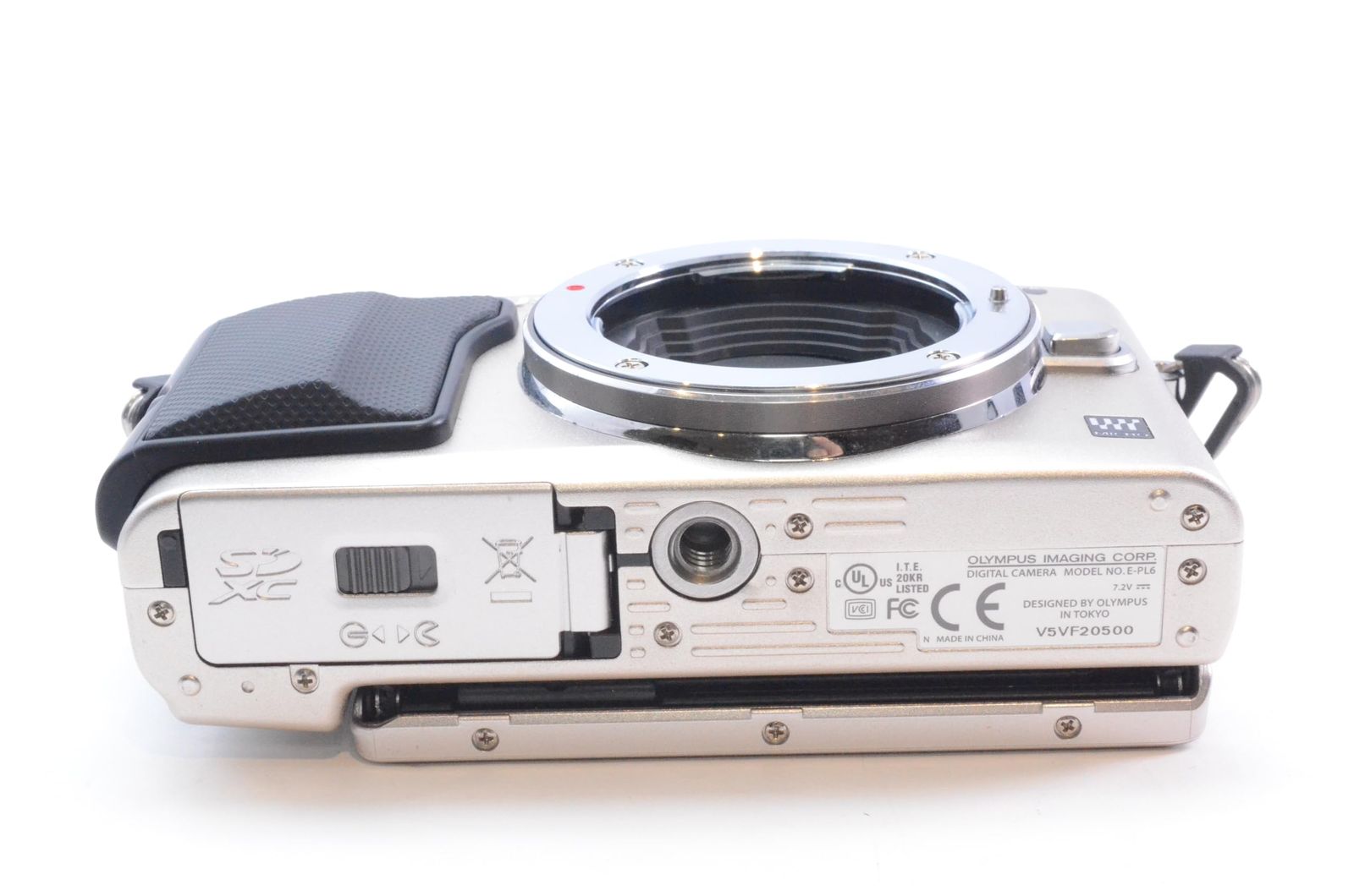  OLYMPUS ミラーレス一眼 PEN Lite E PL 6 ボディ シルバー BODY SLV ミラーレス一眼 デジタルカメラ