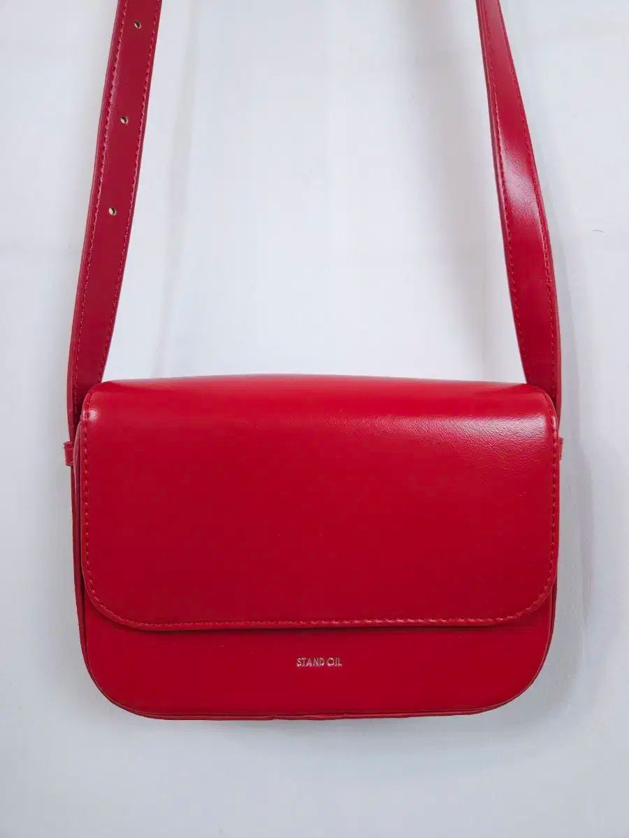 スタンドオイル フラップバッグ Red クロスバック