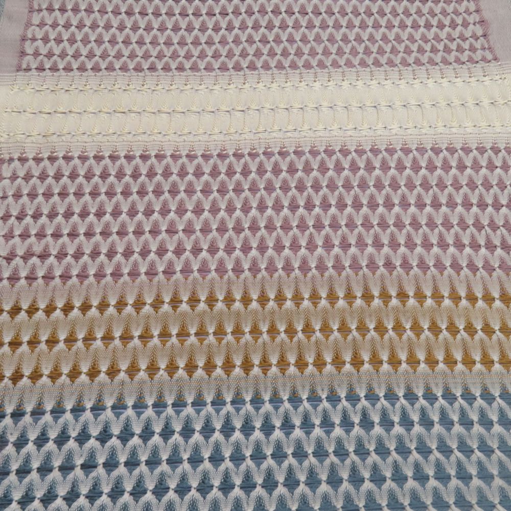 灰青色 お太鼓柄