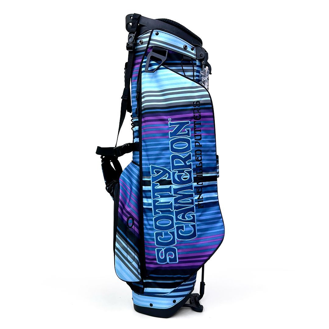 スコッティキャメロン スタンドバッグ サークルT 2021 ブルー/パープル