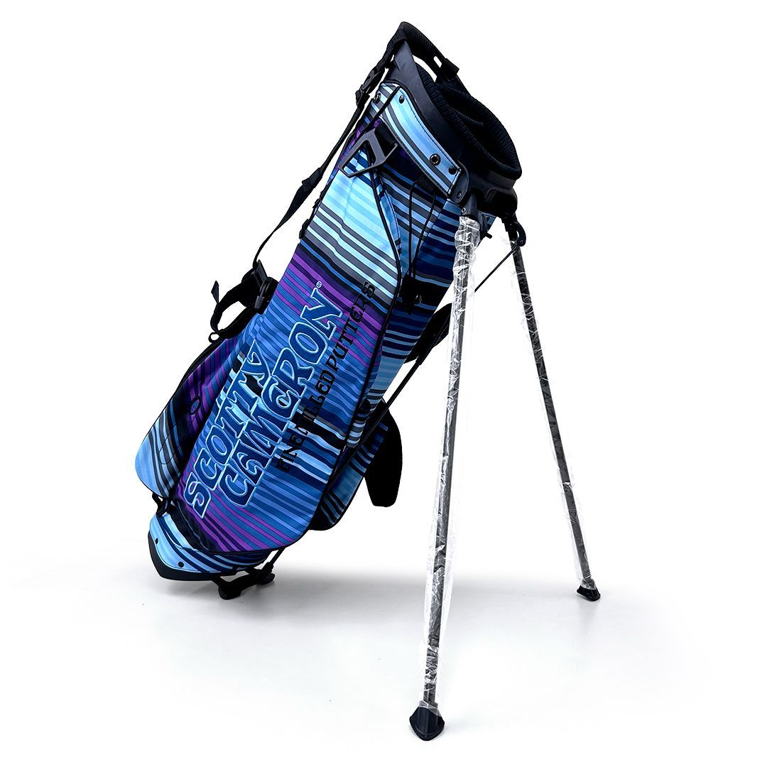 スコッティキャメロン スタンドバッグ サークルT 2021 ブルー/パープル