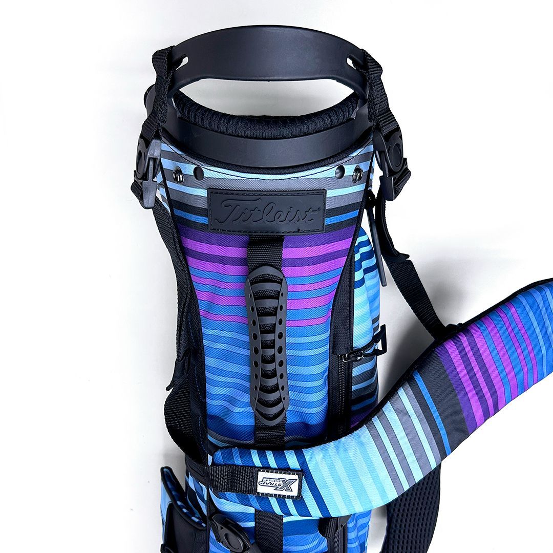 スコッティキャメロン スタンドバッグ サークルT 2021 ブルー/パープル