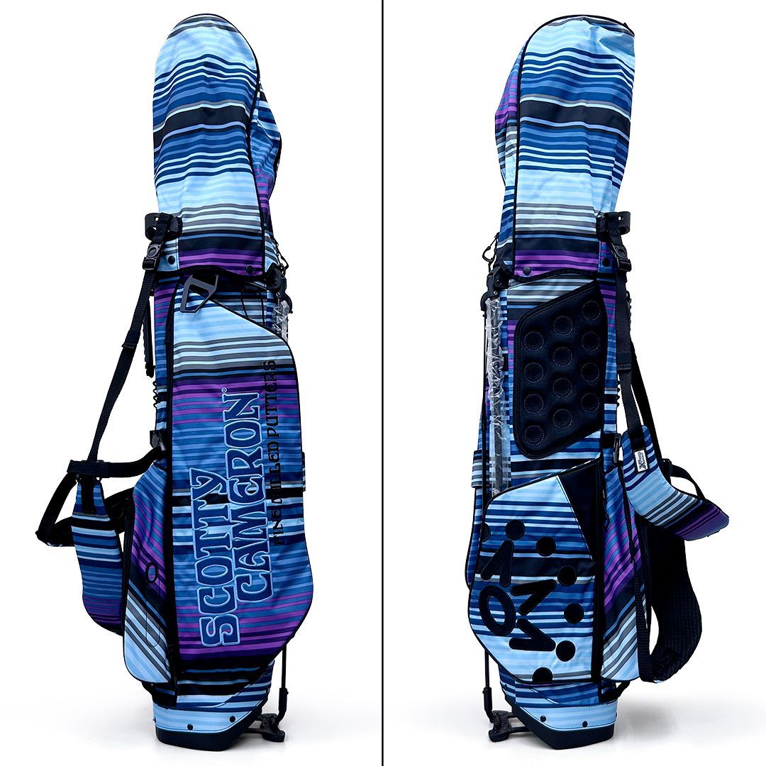 スコッティキャメロン スタンドバッグ サークルT 2021 ブルー/パープル