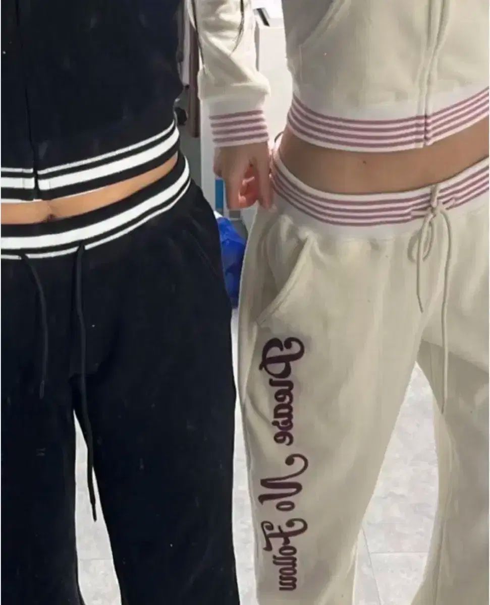 プリーズノーフォロー フレンチテリー トレーナー セットアップ アイボリー