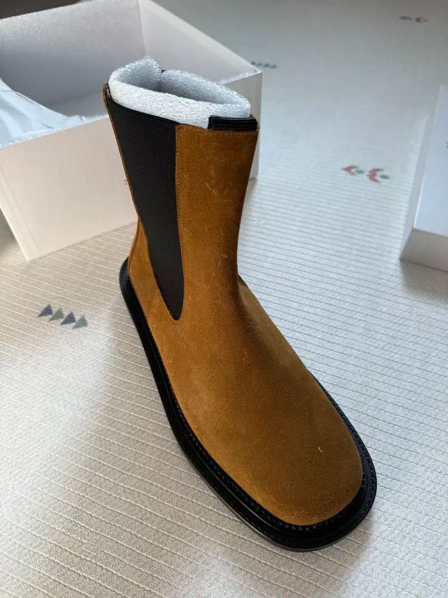 リールスウェードチェルシーブーツ