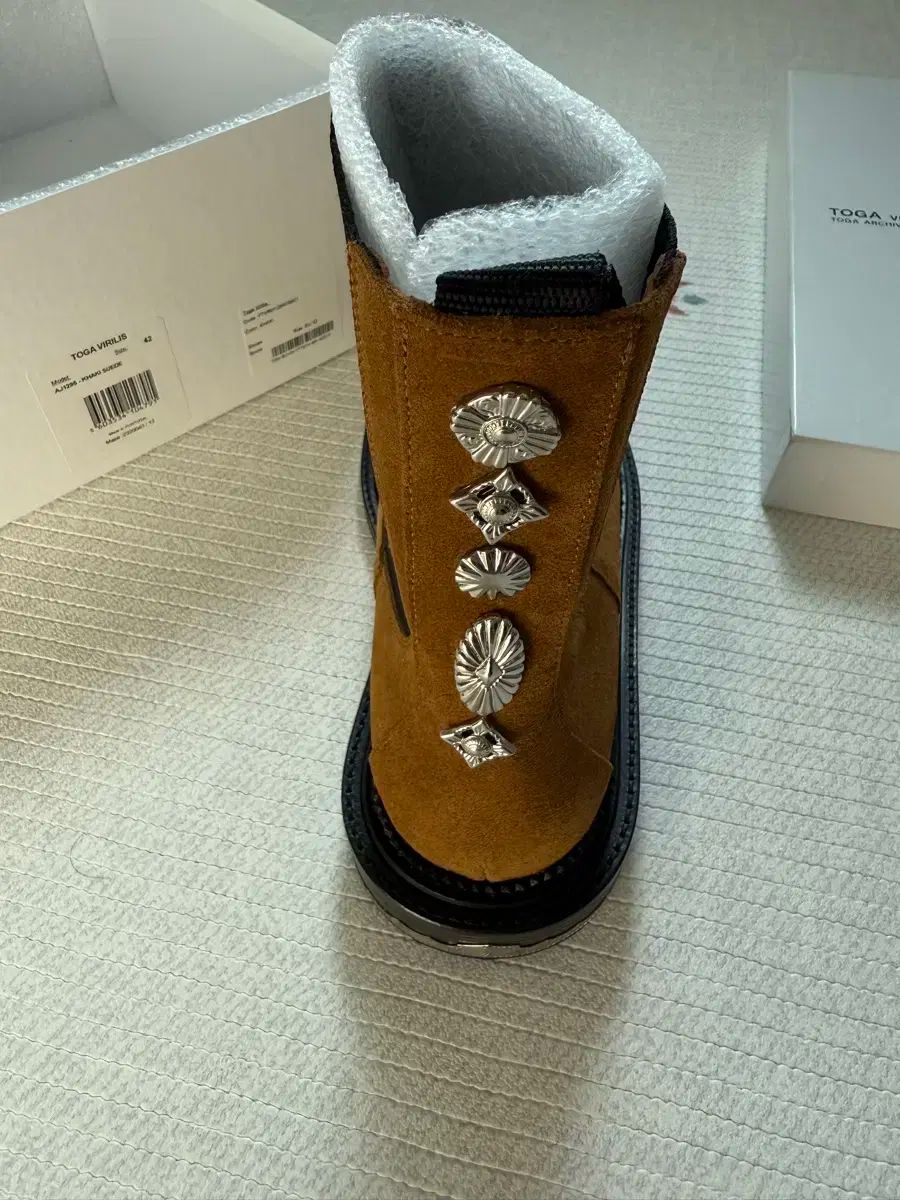 トーガ リールスウェードチェルシーブーツ