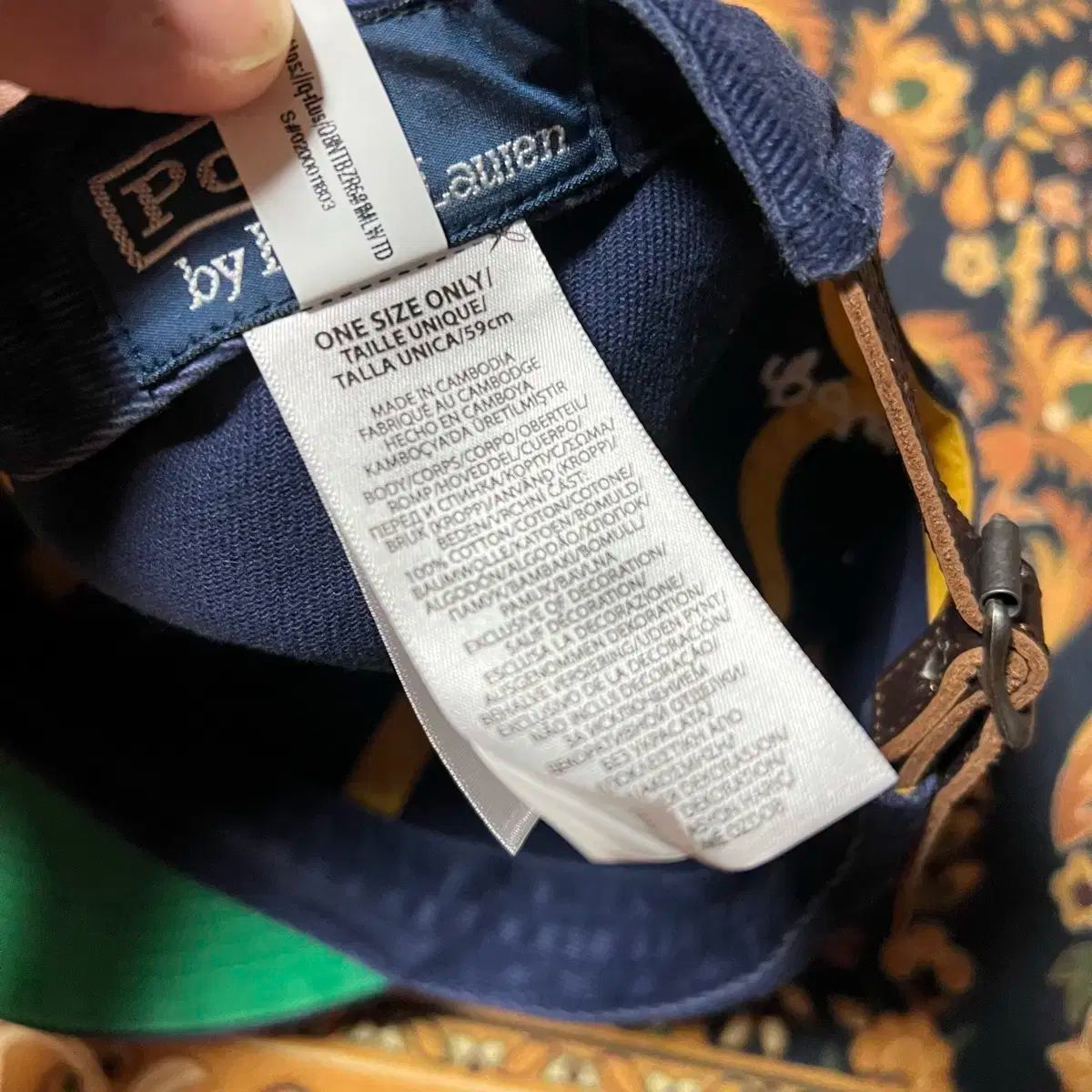  ポロ アプリケ ベースボールキャップ 帽子 その他 キャップ