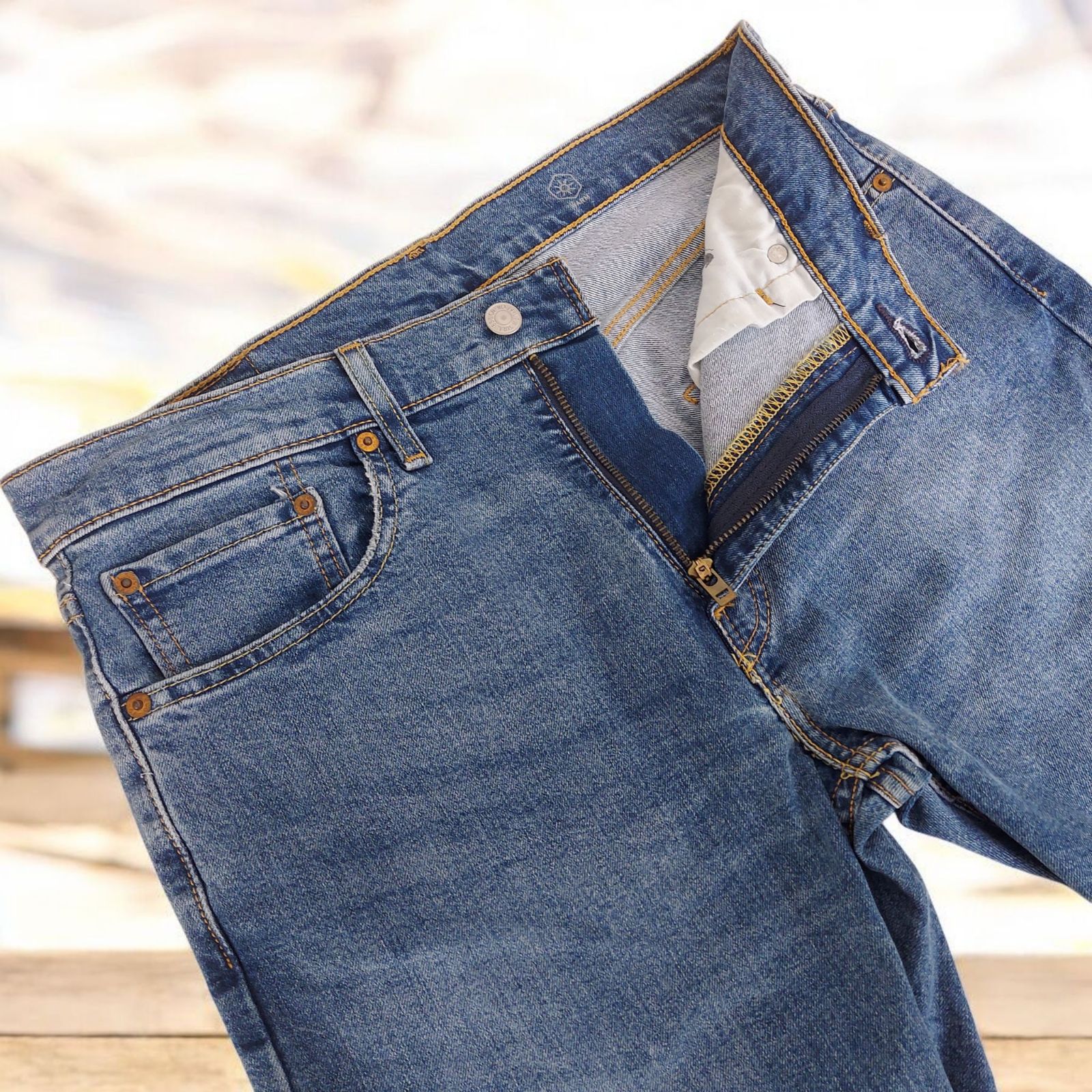 セールLevi\u0027s⁄リーバイス リーバイス 502 テーパー WARM デニム 