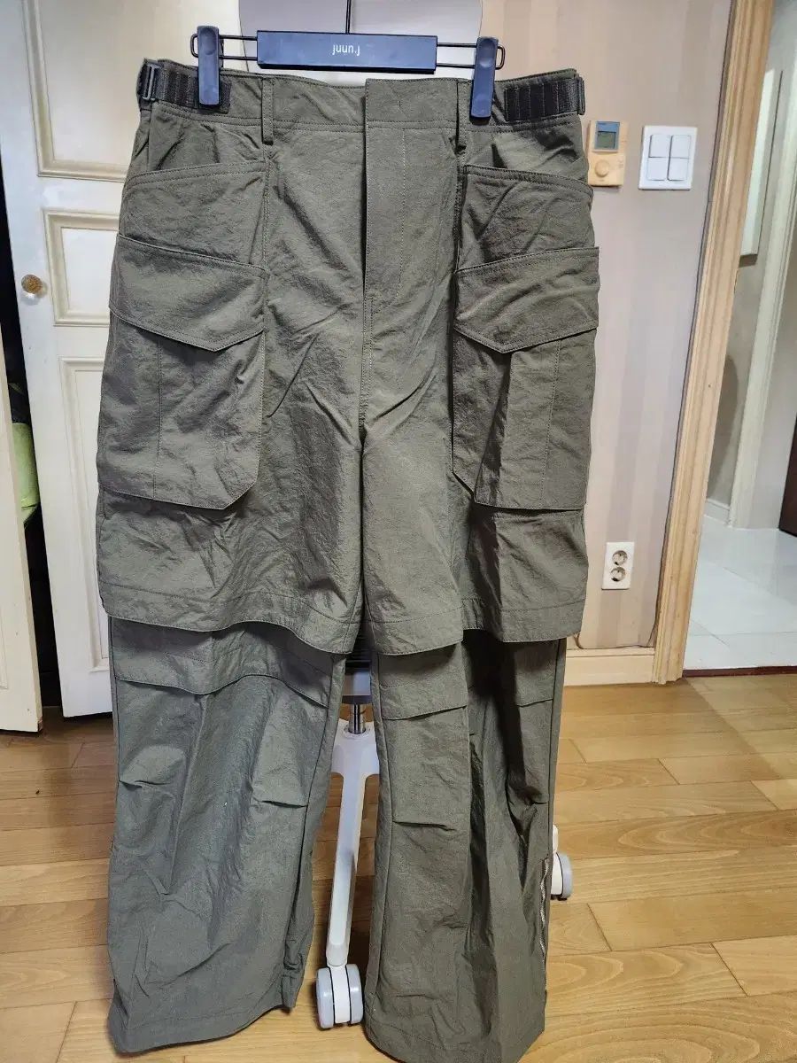 Juun.J 24ss カーキ コンバーチブル カーゴ パンツ サイズ48