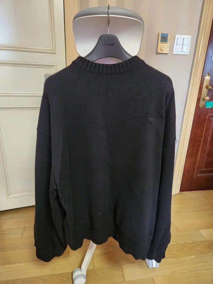 SONGZIO ソンジオメンズ ブラック 刺繍 ニット 50サイズ