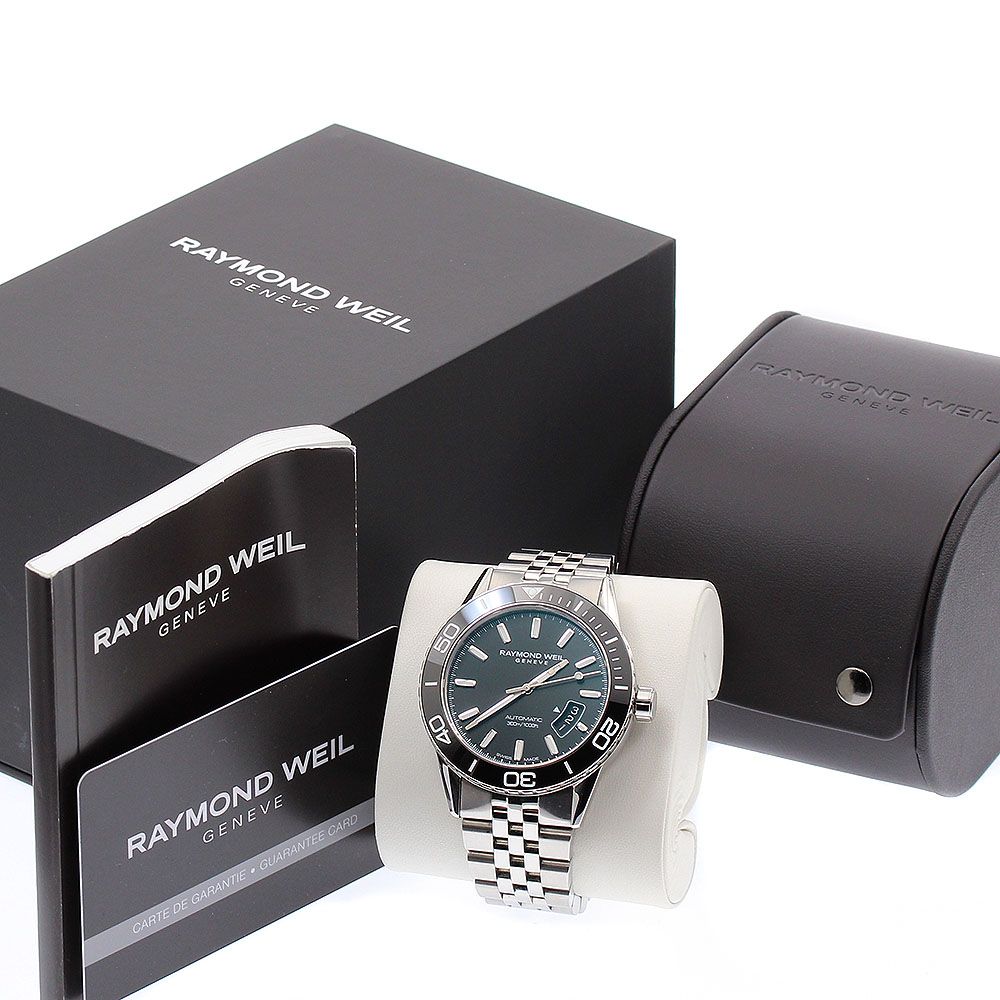 レイモンドウィル RAYMOND WEIL 2760 ST 1 20001 フリーランサー デイト 自動巻き メンズ 箱 保証書付き_916598