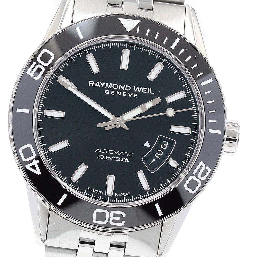 レイモンドウィル RAYMOND WEIL 2760-ST1-20001 フリーランサー デイト 自動巻き メンズ 箱 保証書付き_916598