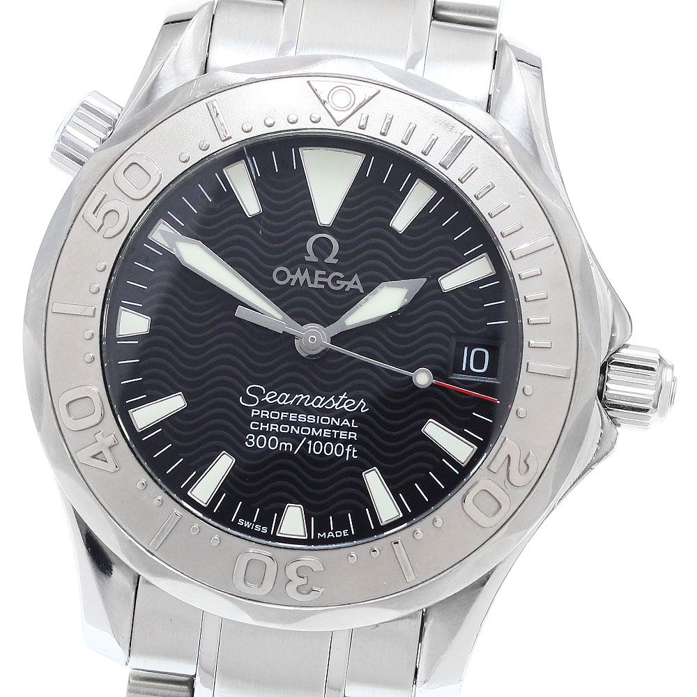 オメガ OMEGA 2236.50 シーマスター300 WGベゼル デイト 自動巻き ボーイズ_906707