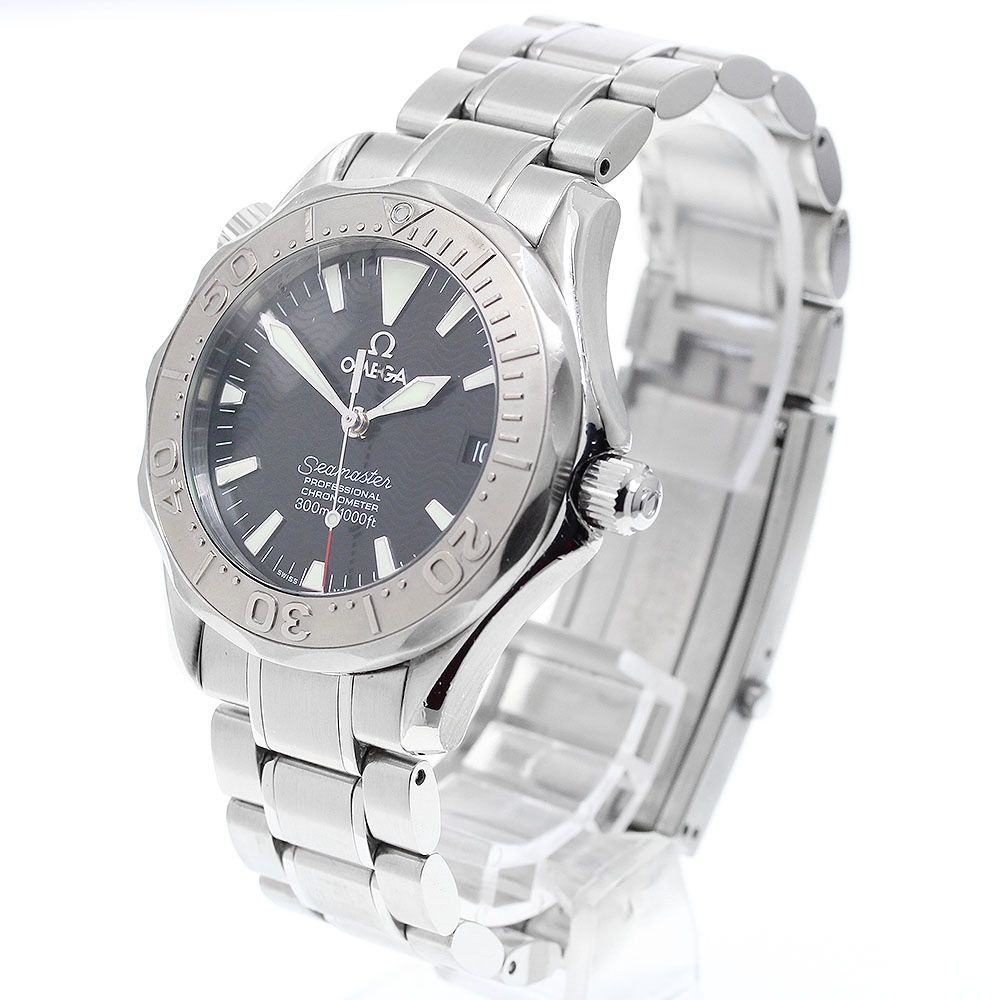 オメガ OMEGA 2236 50 シーマスター300 WGベゼル デイト 自動巻き ボーイズ_906707