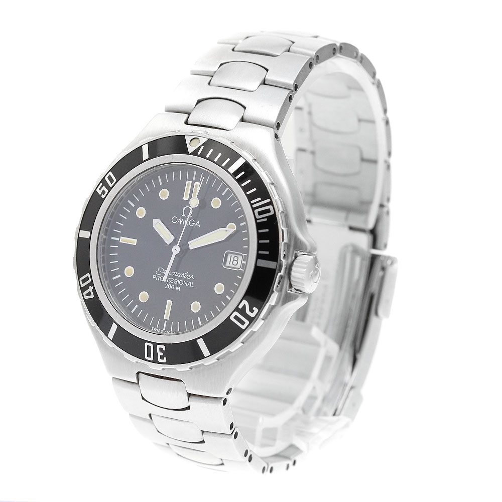 オメガ OMEGA シーマスター200ｍ デイト クォーツ メンズ_914884
