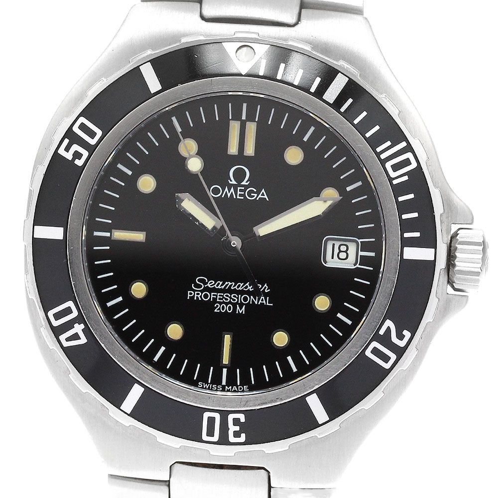 オメガ OMEGA シーマスター200m デイト クォーツ メンズ_914884