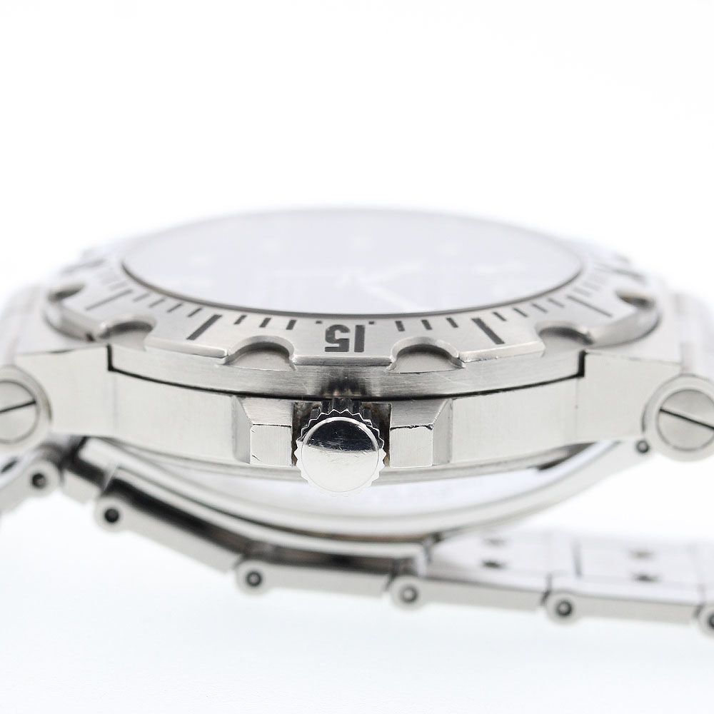 ブルガリ BVLGARI SD 40 S ディアゴノ スクーバ デイト 自動巻き メンズ箱 保証書付き_916692