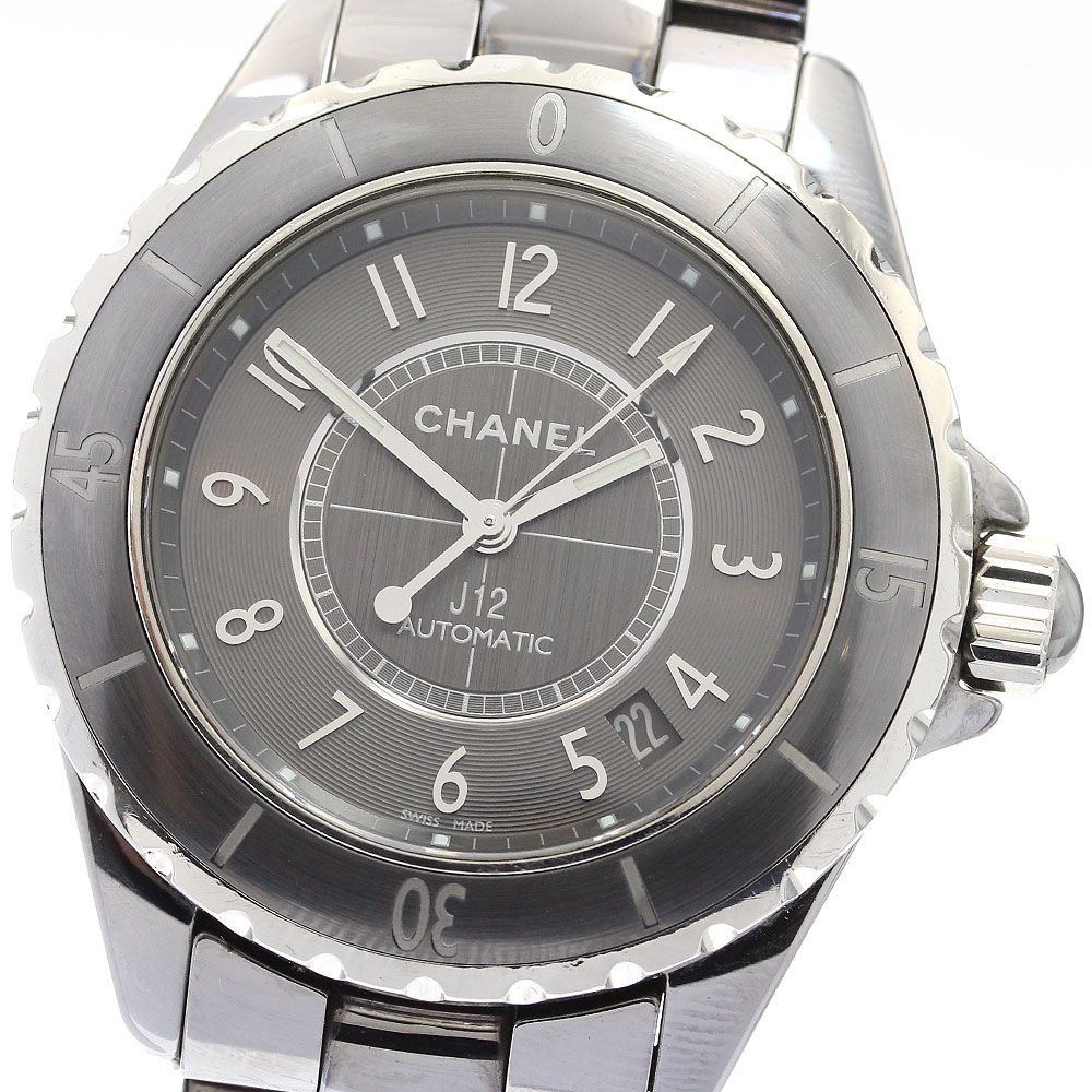 シャネル CHANEL H2979 J12 クロマティック 38MM デイト 自動巻き メンズ_911298