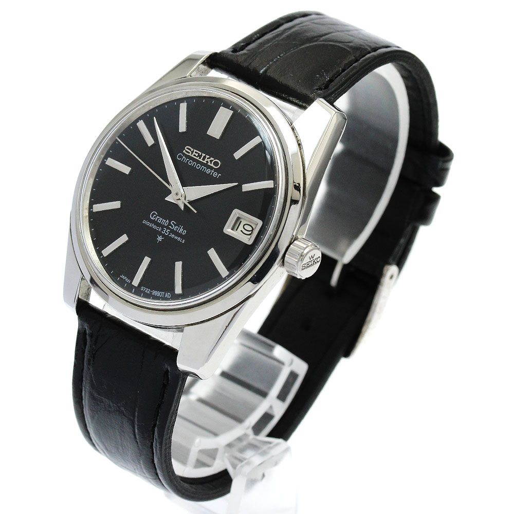 セイコー SEIKO 5722 9990 グランドセイコー デイト クロノメーター 手巻き メンズ_915352