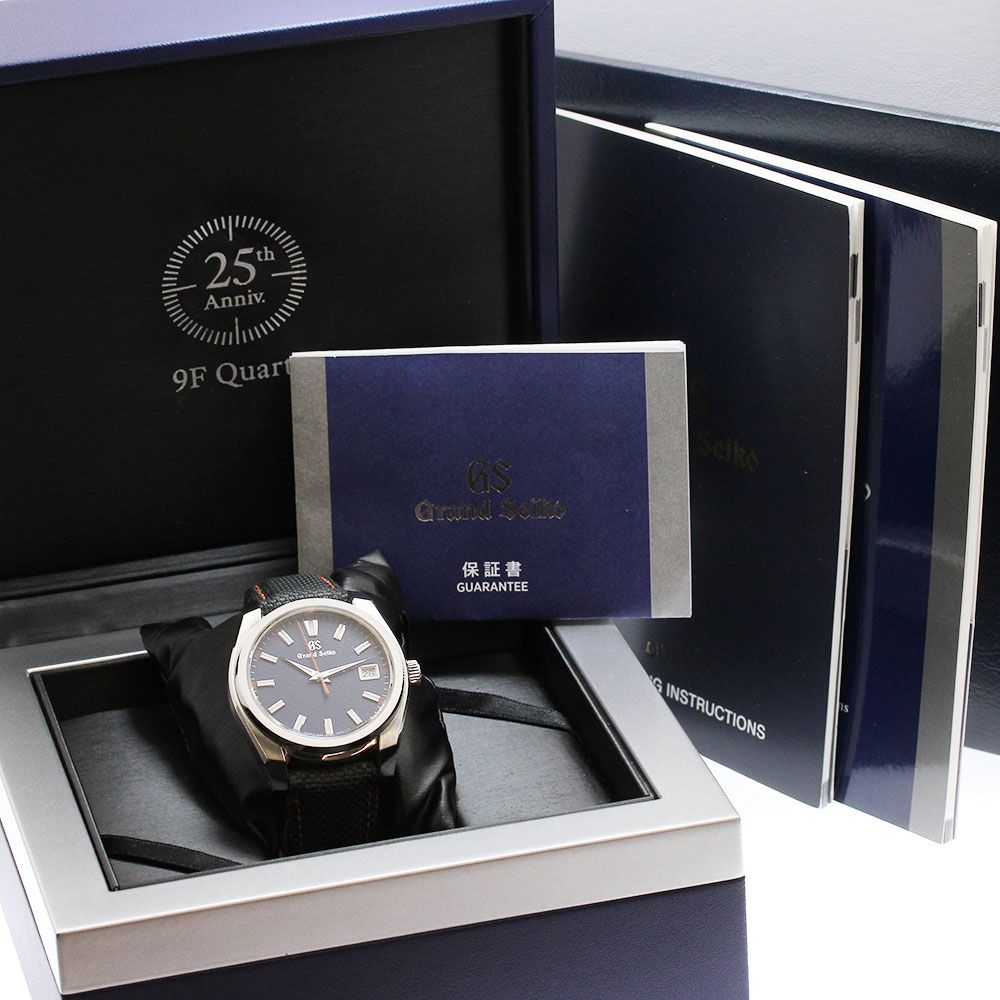 セイコー SEIKO SBGV 247 9 F 82 0 AK グランドセイコー キャリバー9 生誕25周年記念 クォーツ メンズ箱 保証書付き_916653