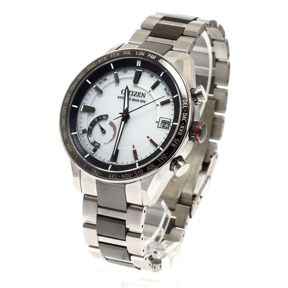 シチズン CITIZEN CC 3085 51 A F 150 T 025811 アテッサ エコドライブ デイト ソーラー電波 メンズ _916074