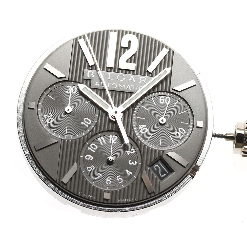 ブルガリ BVLGARI ムーブメント Cal.080-TEEE クロノグラフ 自動巻き メンズ _I-11