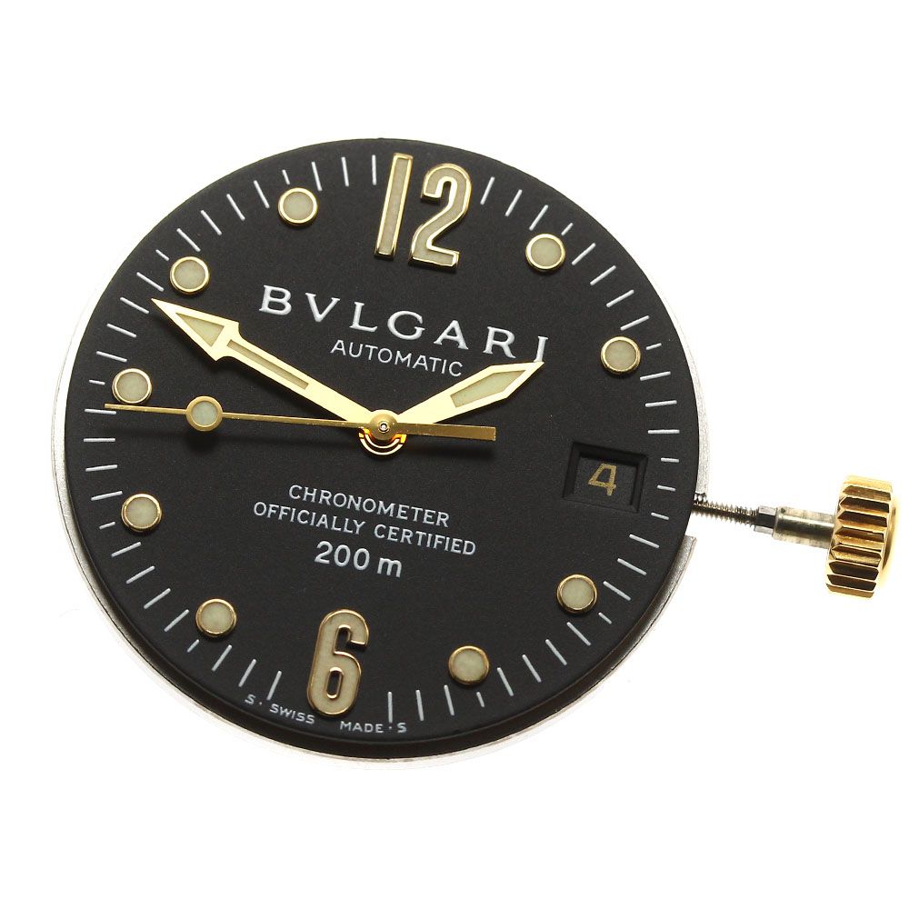 ブルガリ BVLGARI ムーブメント Cal.220-TEEE デイト 自動巻き メンズ _I-17