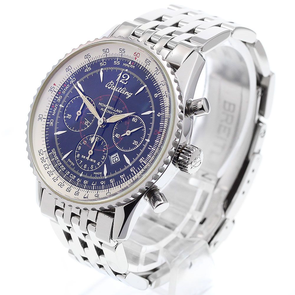 ブライトリング A 41330 ナビタイマー モンブリラン クロノグラフ 自動巻き メンズ_904449