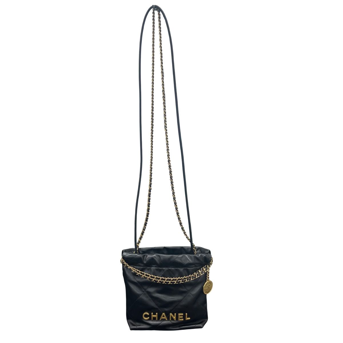 極美品 シャネル CHANEL シャネル22 チェーンショルダーバッグ 
