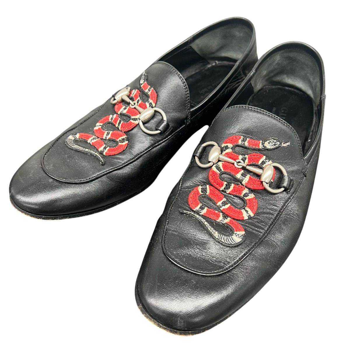 価格値下げ！】GUCCI グッチ ローファー キングスネイク スネーク 