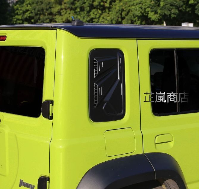25 年モデルスズキジムニー ノマード Jimny Nomade ルーバー ジムニーサイドウィンドウ外装改装用
