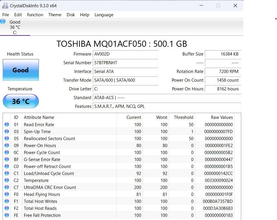 HDD500GB