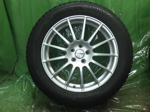 BRIDGESTONE スタッドレス 21年製 バリ山 IRVINE 18インチ ブリヂストン ブリザックDM-V3