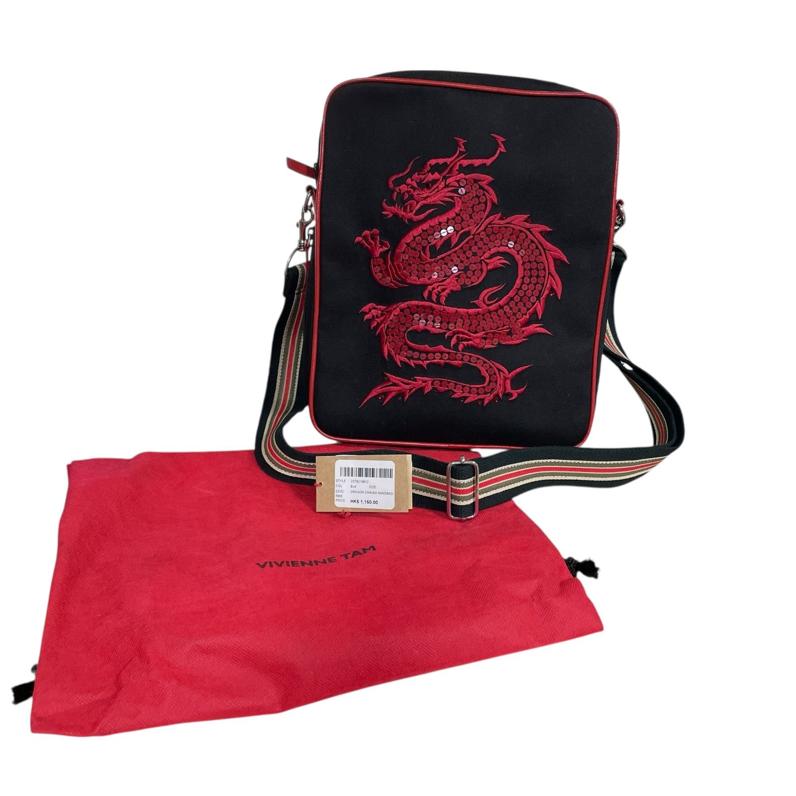 Tam dragon vivienne tam bag VIVIENNE TAM ブラックドラゴンデザイン