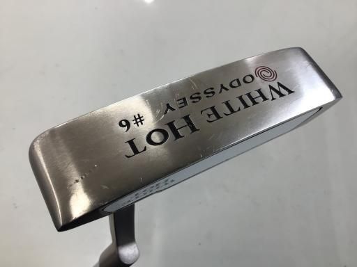 オデッセイ WHITE HOT 6 33インチ パター PT スチール フレックスその他 メンズ 男性用 右利き 右用 Cランク ゴルフクラブ