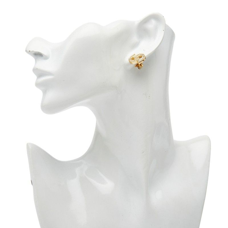 ディオール CDロゴ ラインストーン ゴールド メッキ レディース Dior 1-0233419 FORTGASGNV_COM_BR