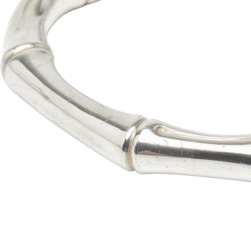 グッチ バンブー バングル ブレスレット #19 SV925 シルバー メンズ