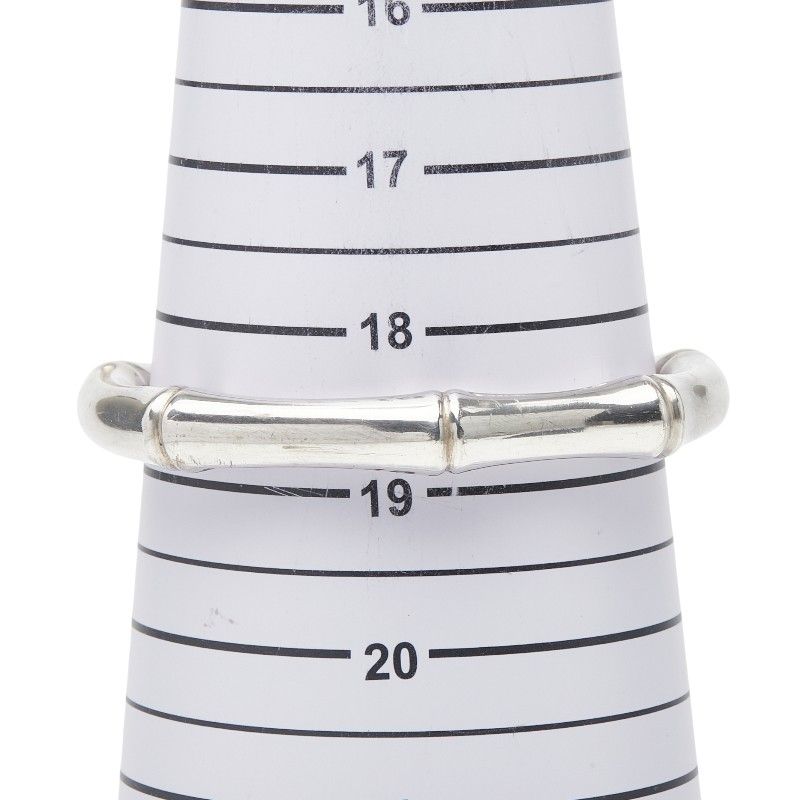 グッチ バンブー バングル ブレスレット #19 SV925 シルバー