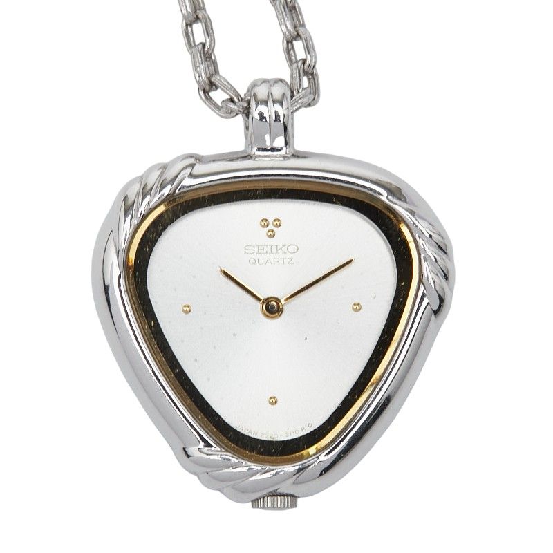セイコー ネックレス型時計 ペンダントウォッチ 2320-6580 シルバー メタル レディース SEIKO 1-0236099