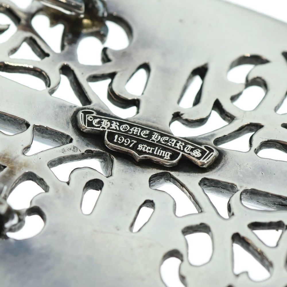 CHROME HEARTS クロムハーツ オーバルクロス バックル ラージ CHROME