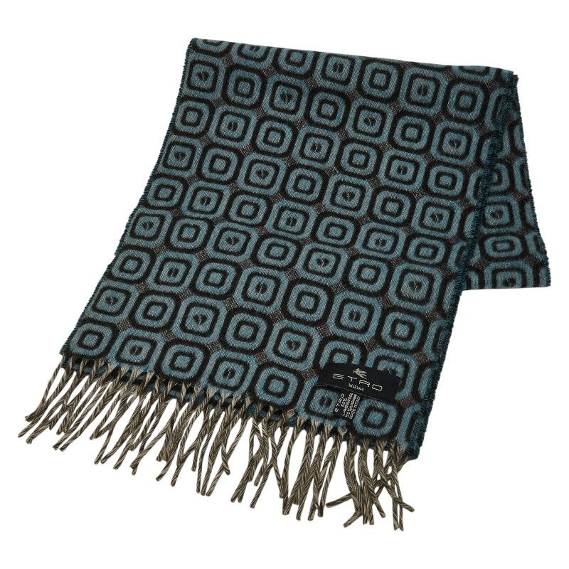 エトロ ブルー ブラック ウール レディース ETRO 1-0240187