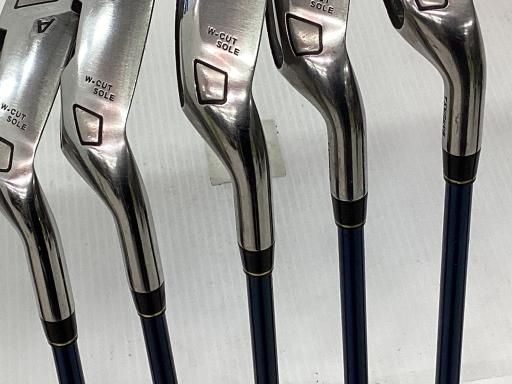 つるや AXEL DUAL IMPACT Z HM 10 S アイアンセット IR アイアン フレックスR メンズ 男性用 右利き 右用 Cランク ゴルフクラブ